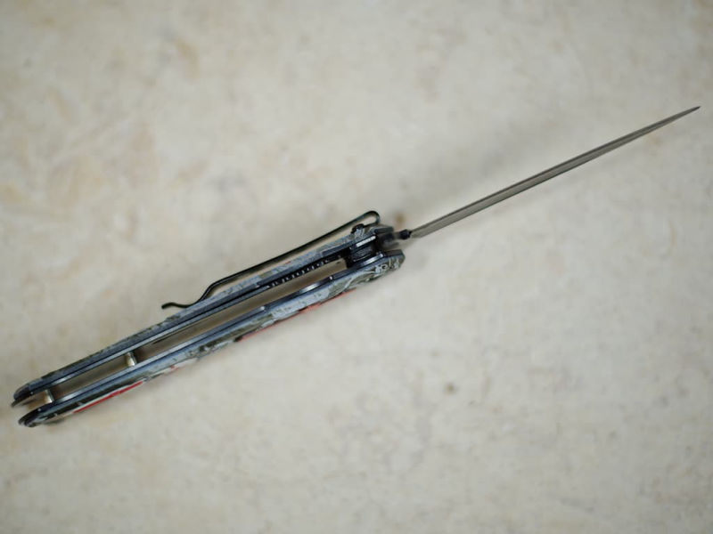 Coupe-papier / ouvre-lettre épée templière fourreau rouge Couteau templier « Blanc manteau » #Terressens