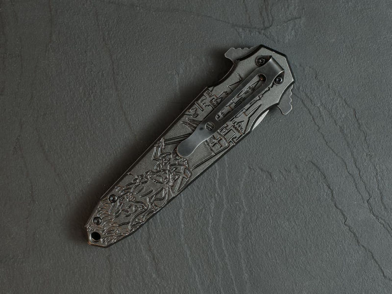 Couteau templier « champ de bataille » #Terressens