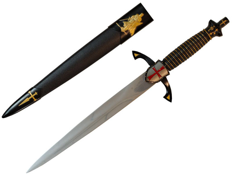 Baussant, dague templière symbolique #Terressens