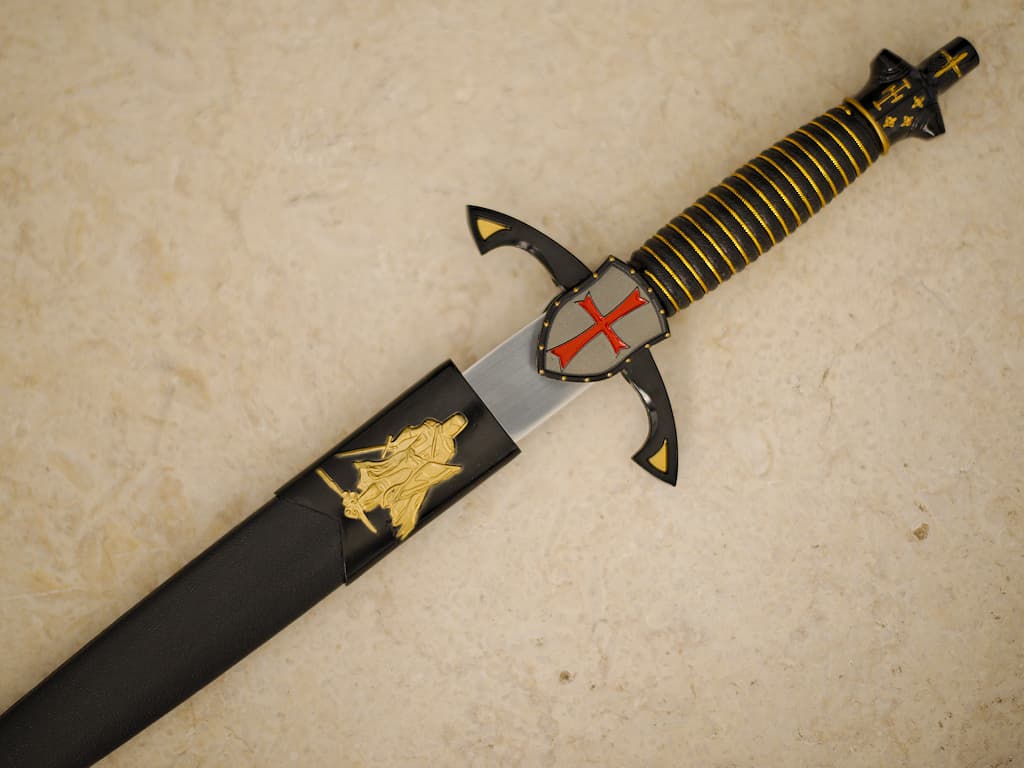 Baussant, dague templière symbolique #Terressens