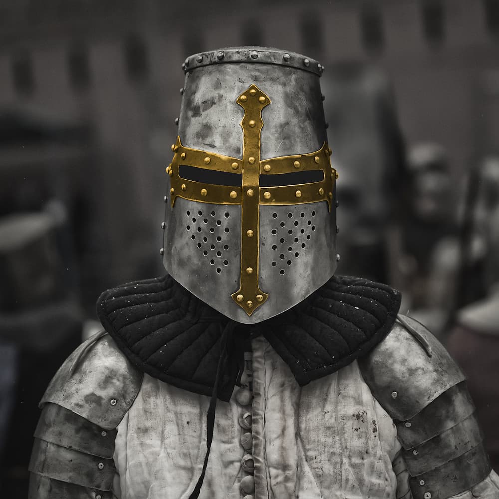 Heaume templier ☩ Terressens
